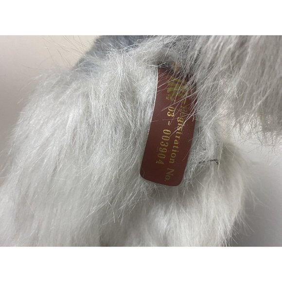 24K Polar Puff Special Effects 1994 Plush Schnauzer Approx 12” Stuffed Dog GUC - Picture 5 of 8